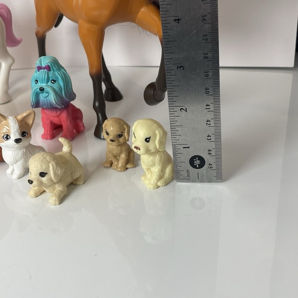 Barbie Animals Pets Dog Puppy Horse Cat Butterfly Lot Of 14 - Picture 10 of 10